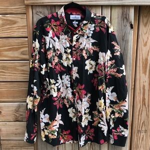 Like new! - EUROPANN Saint Tropez Floral Print Button Down Shirt